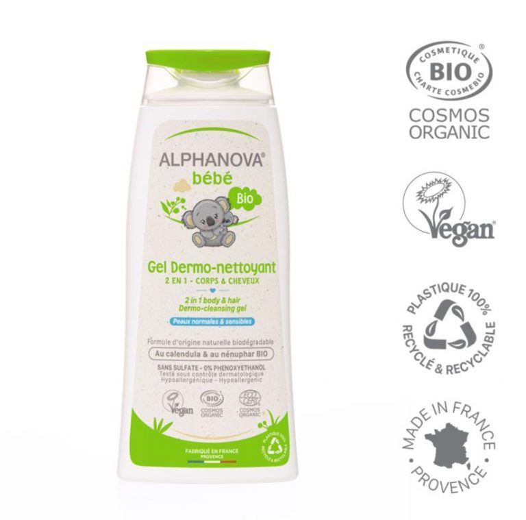 gel de baño para bebe