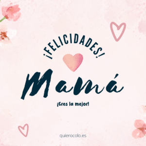 tarjeta regalo dia de la madre