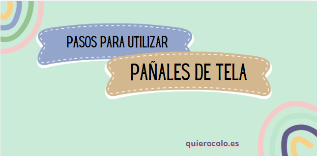 utilizar pañales de tela