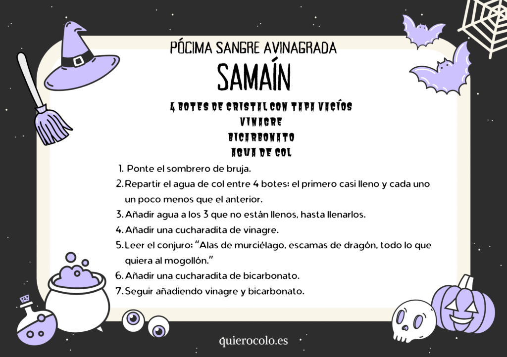 experimentos pocimas halloween