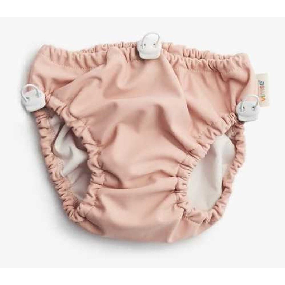 bañador pañal ajustable rosa