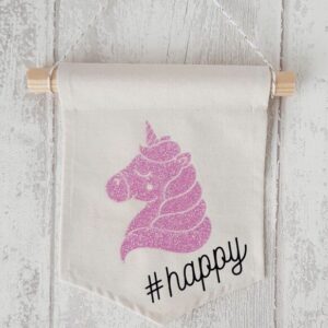 banderin unicornio
