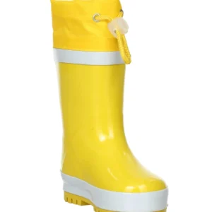 botas de goma amarillas