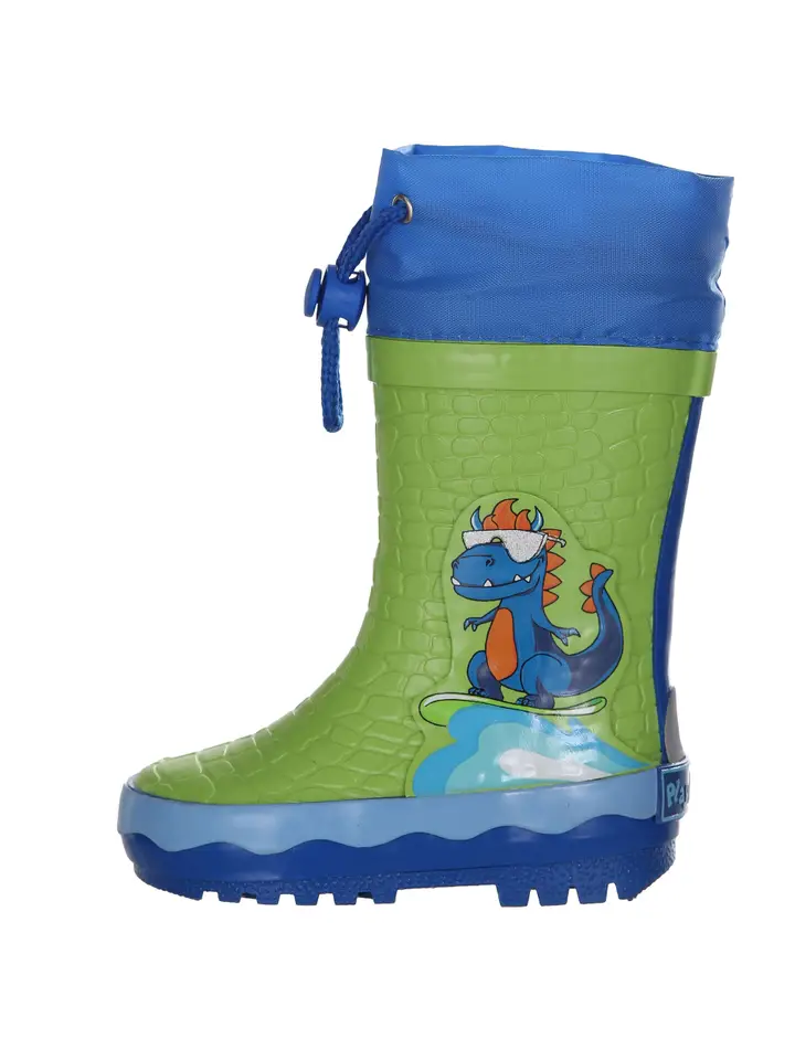 botas de goma dinosaurio