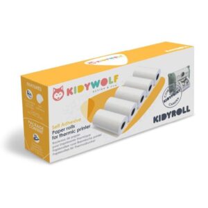 Papel adhesivo kidy wolf
