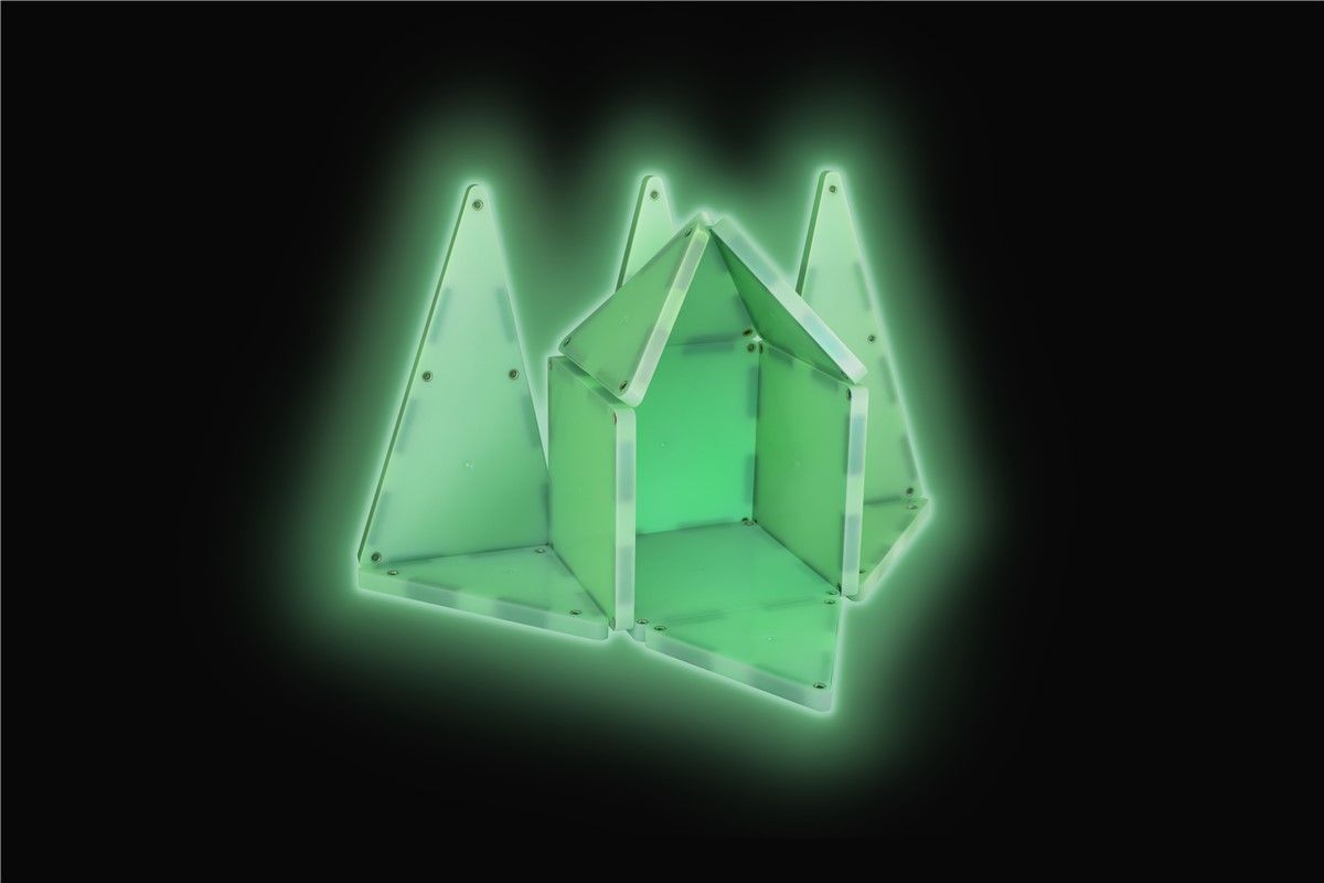 magna tiles glow 16 piezas