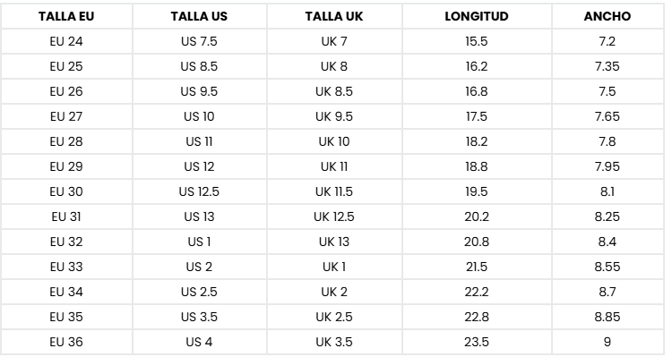 tallas luck i