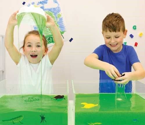 baño de slime