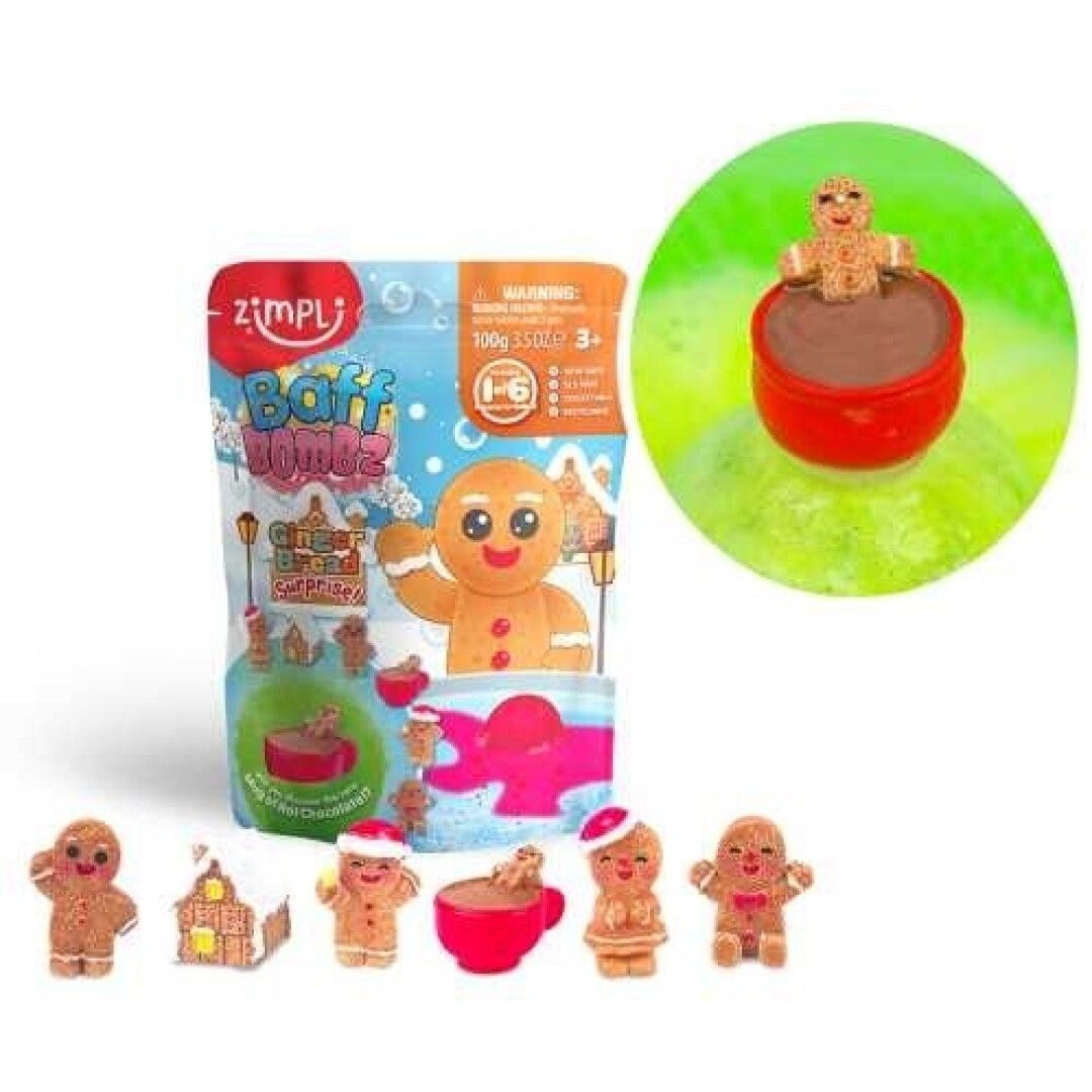 BOMBA DE BAÑO SURPRISE GINGERBREAD