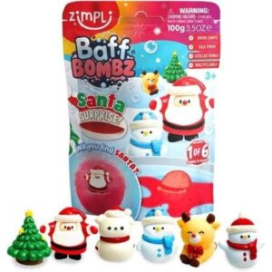 BOMBA DE BAÑO SURPRISE SANTA CLAUS