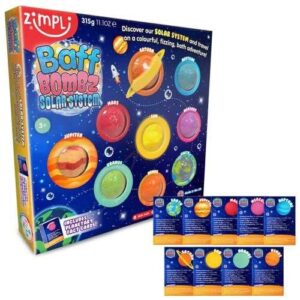 bombas baño planetas