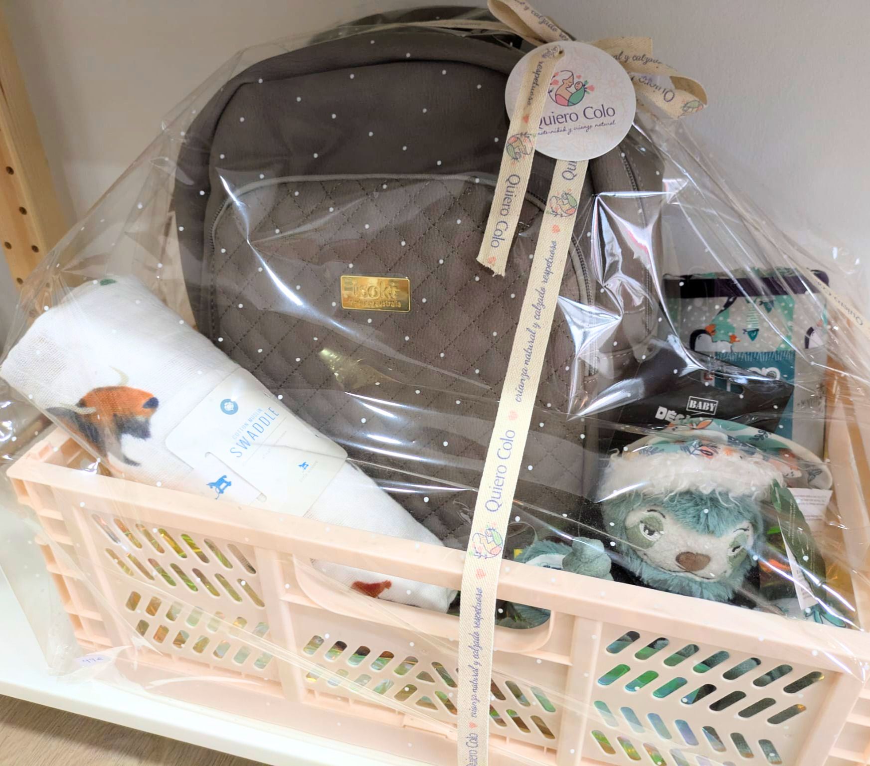 cesta regalo bebe