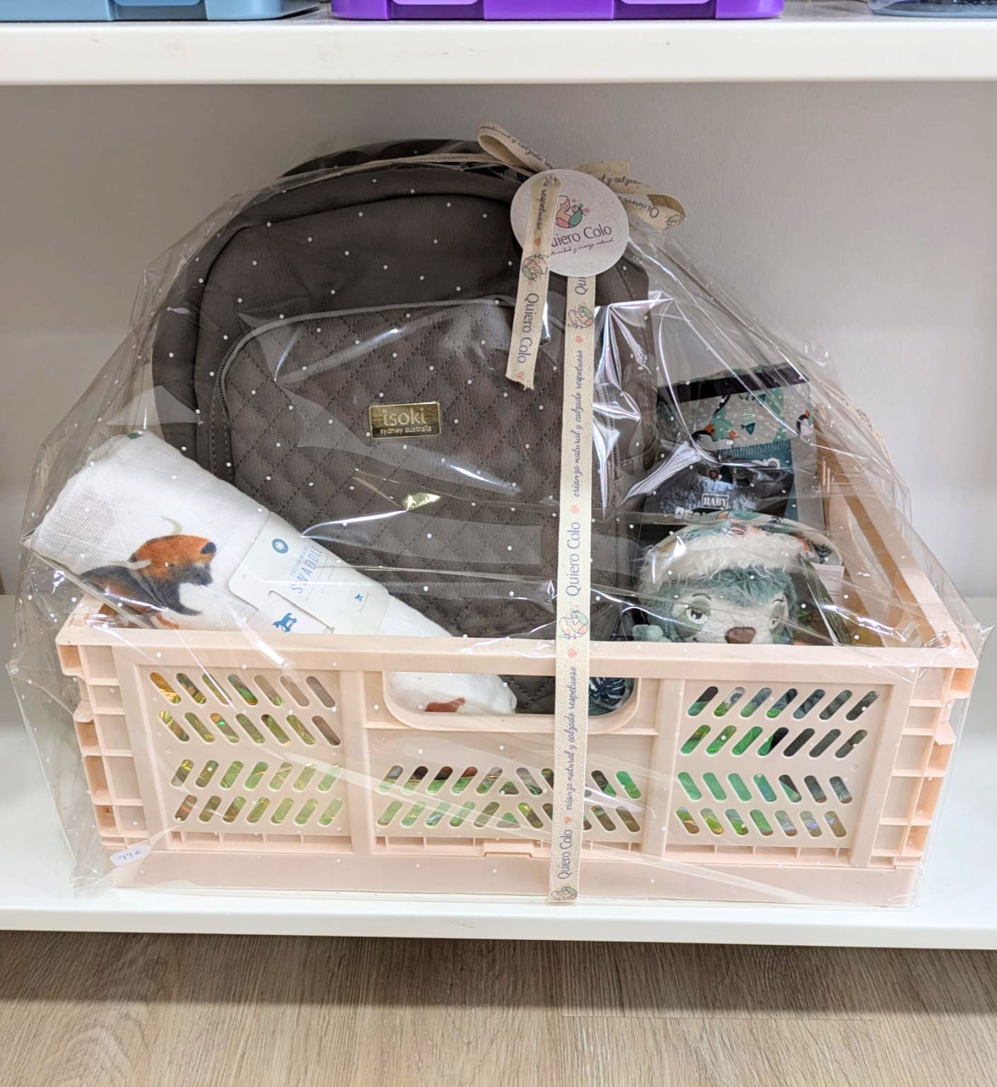 cesta regalo bebe