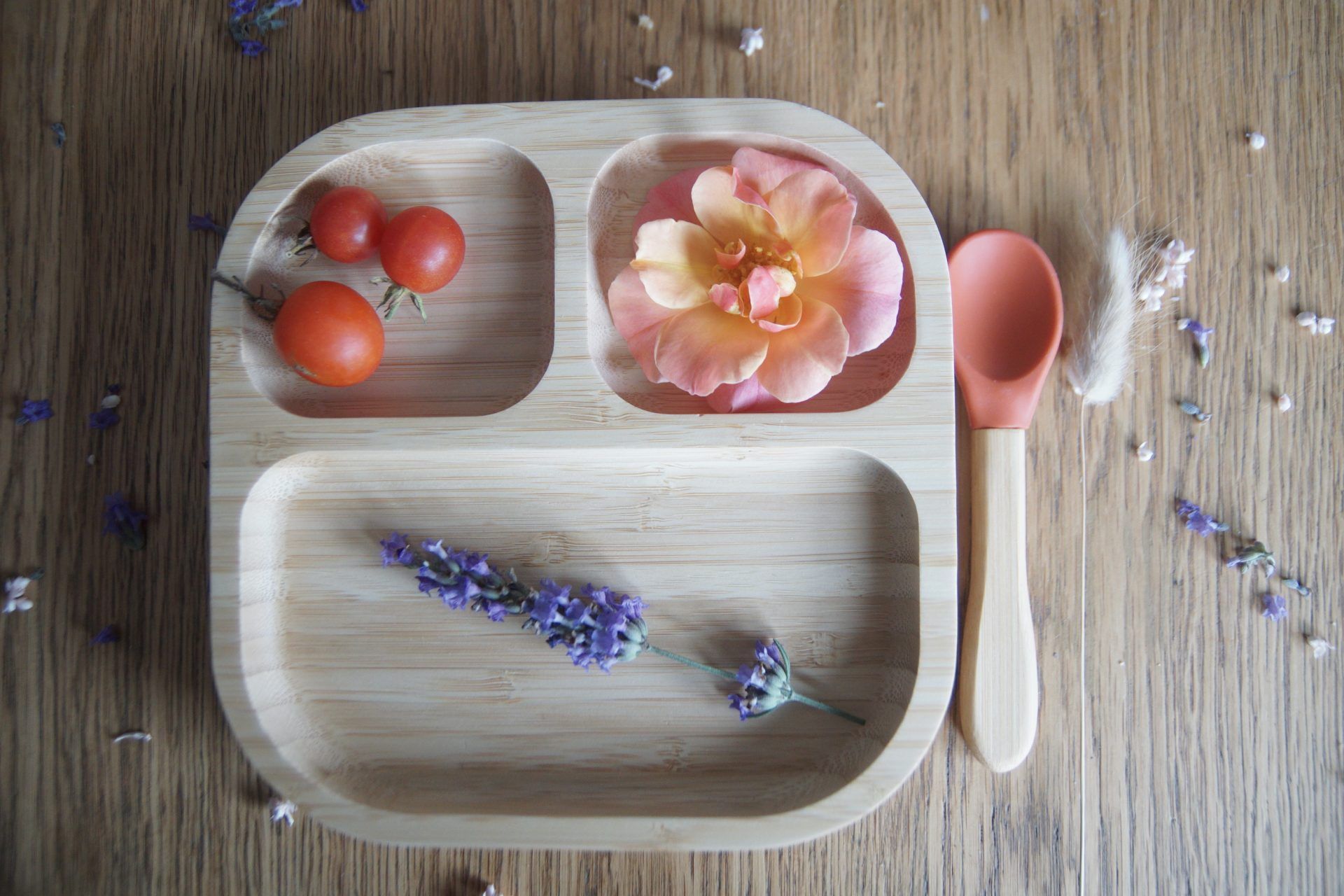 plato bambu ventosa