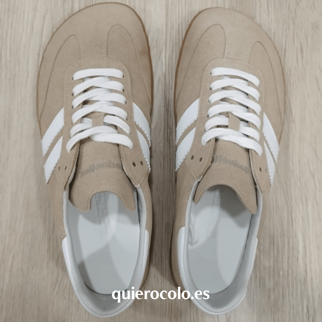 zapatillas minimalistas mujer coqueflex suede