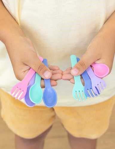 Cubiertos mini infantiles BPA free