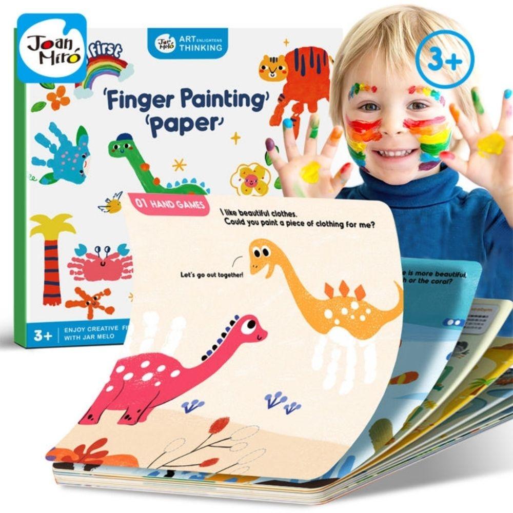 libro para pintar con manos