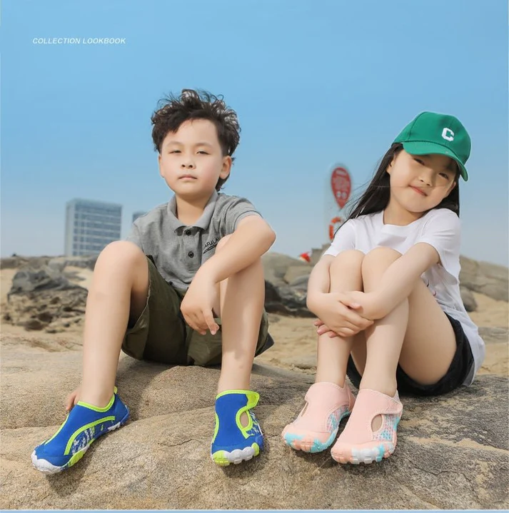 escarpines barefoot infantiles agua y verano