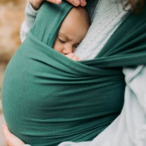 Fular elástico Boba Wrap Serenity Organic Rainforest con asesoría de porteo Quiero Colo