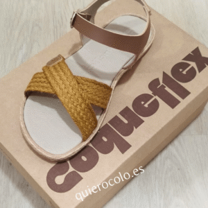 sandalia barefoot infantil coqueflex