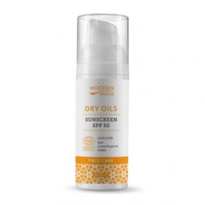 locion solar cara fps50 dry oils