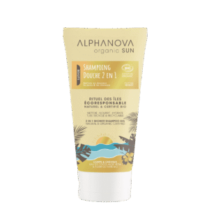 Gel y champú after sun ecológico con monoï Alphanova