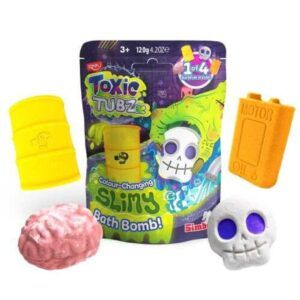 Bomba de baño con slime Toxic Tubz Baff Bombz