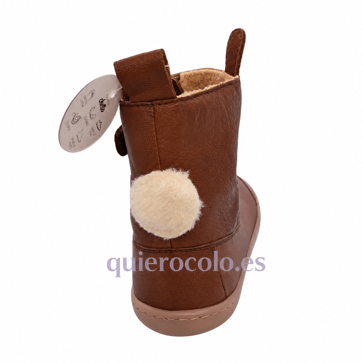 Bota infantil impermeable