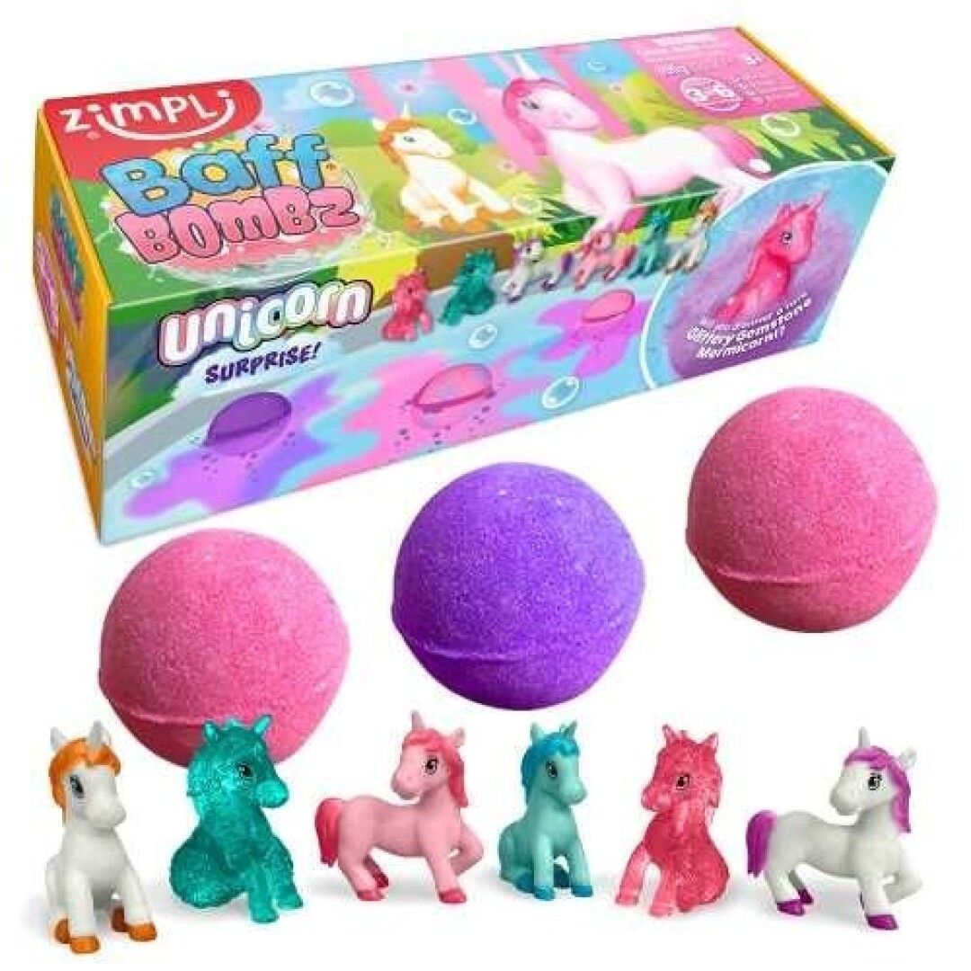 bombas de baño con sorpresa