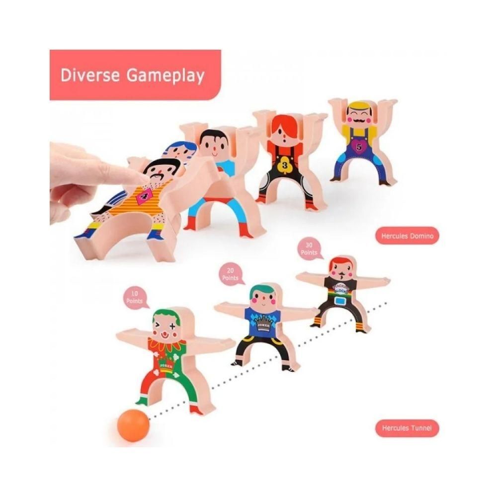 juego de construcción y equilibrio