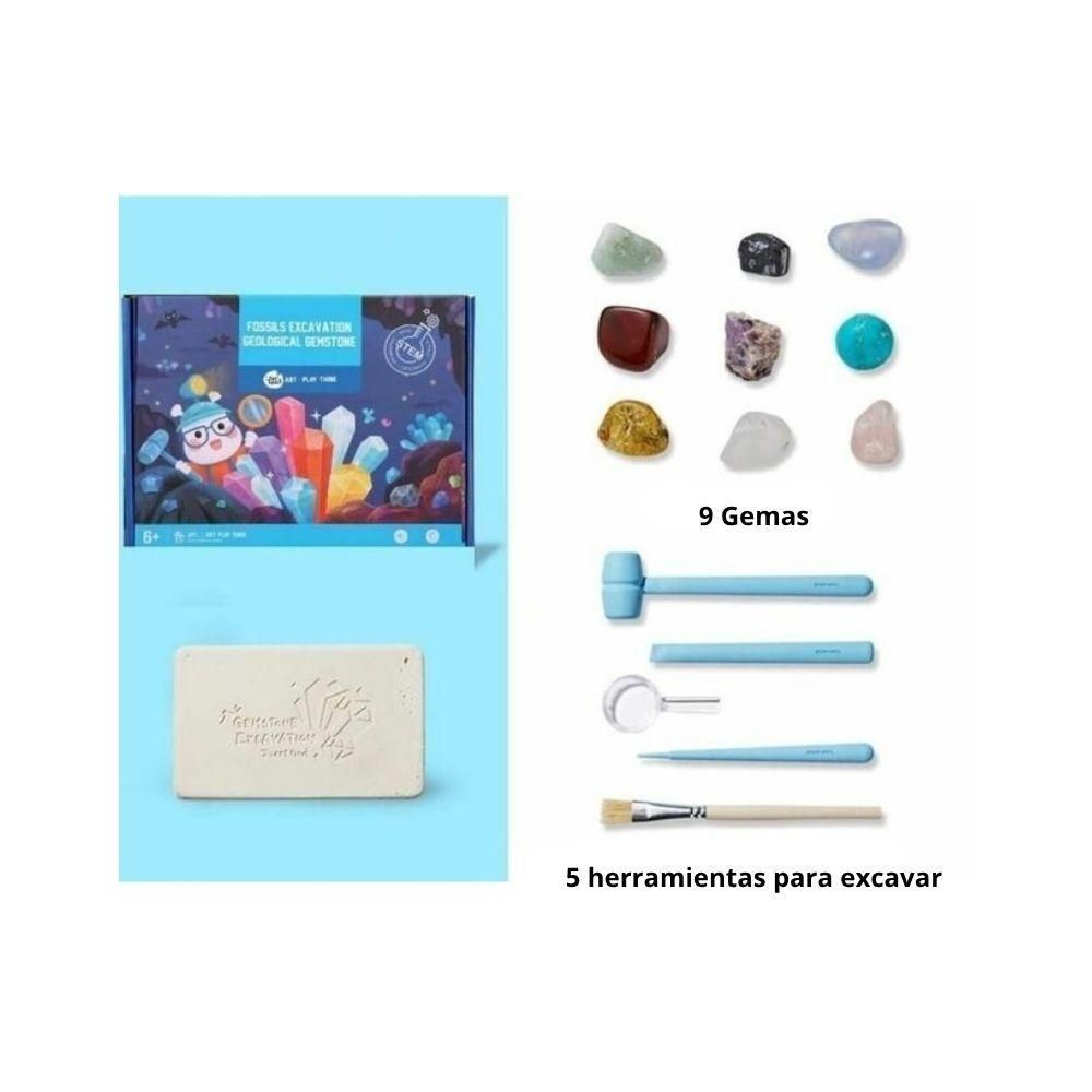 juego de minerales para niños