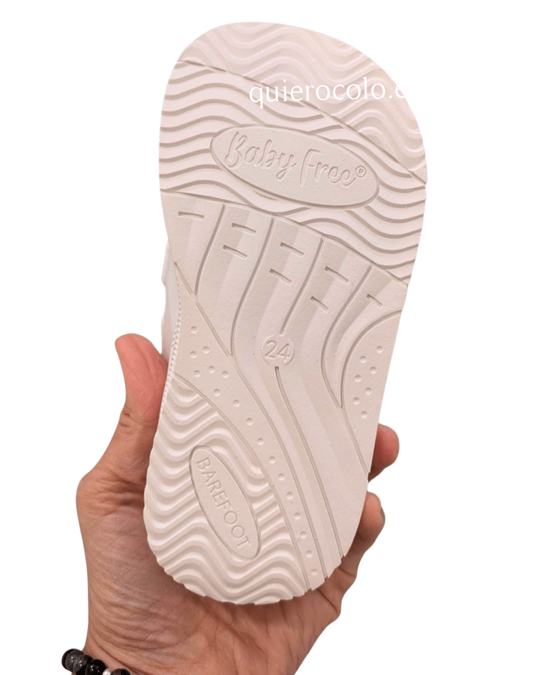Zapatillas blancas respetuosas