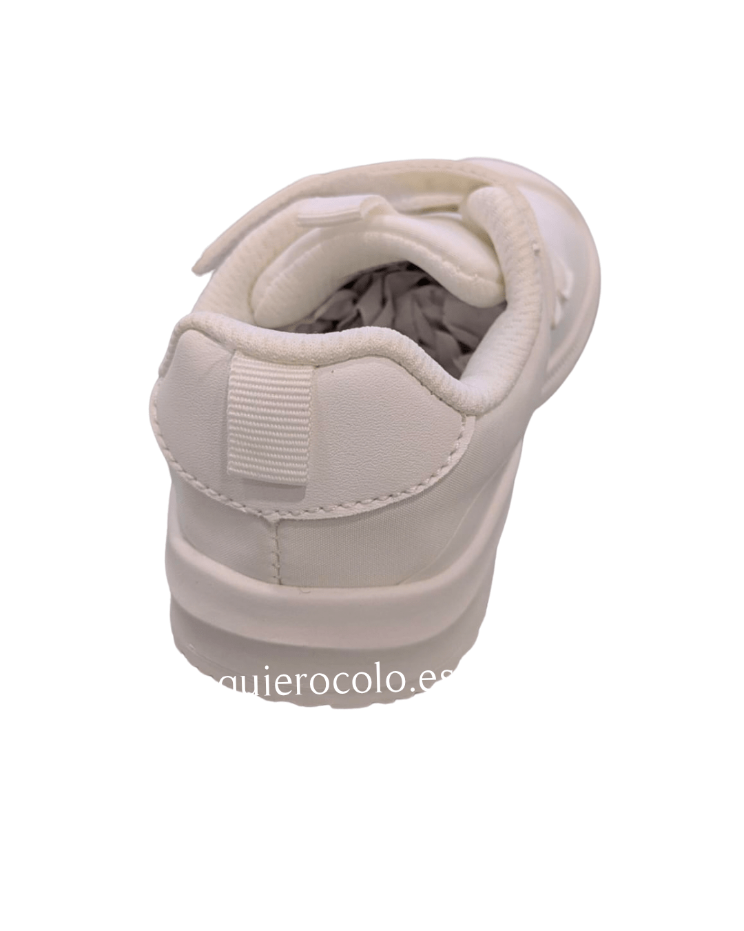 zapatillas blancas infantiles invierno